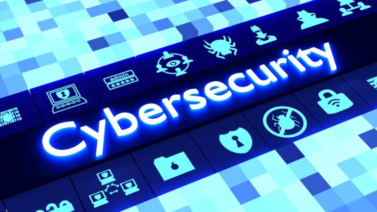 Screen representing cybersecurity.